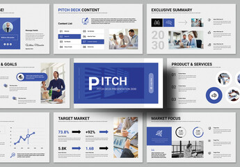 Modern Pitch Deck Presentation