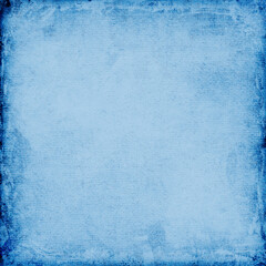 Light blue textured background with dark grunge edges, distressed surface, and vintage artistic style. Ideal for digital art, invitations, overlays, posters, and creative design projects.