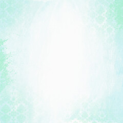 Soft mint green textured background with faded decorative patterns and a bright center glow. Ideal for invitations, spring designs, scrapbooking, wellness themes, and gentle artwork.