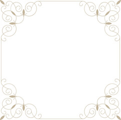 Monoline Square Decorative Frame