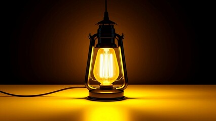 light bulb on the wall