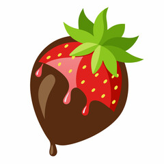 strawberry and chocolate