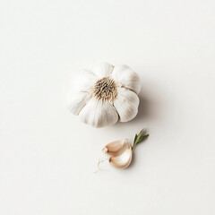 Fresh Garlic Bulb and Cloves A Culinary Delight