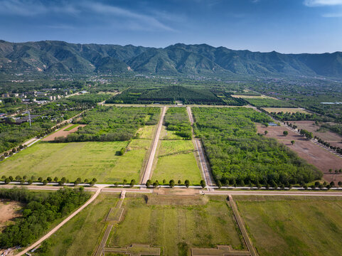 The Mausoleum of the First Qin Emperor in Mount Li