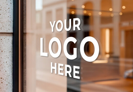 Window Storefront Mockup