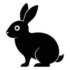 vector illustration of a rabbit