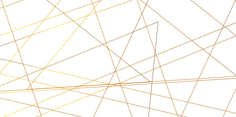 Obraz premium Abstract luxury seamless premium shiny golden random chaotic square and triangle lines on transparent background. Vector, illustration