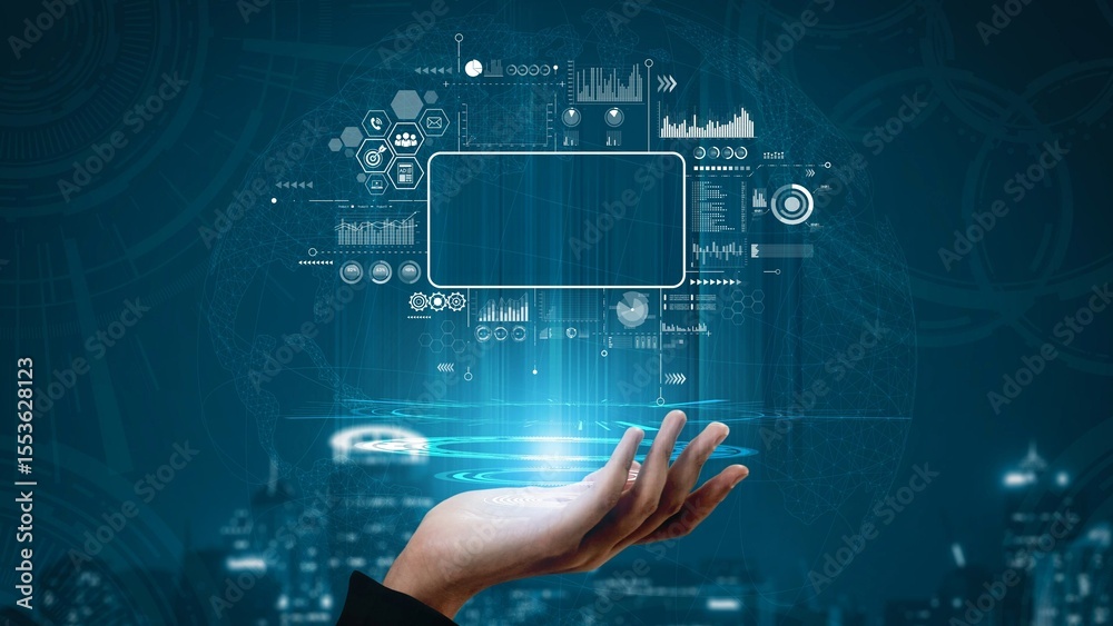 Poster data analytics and big data strategy for real-time analytics, predictive data modeling, business int