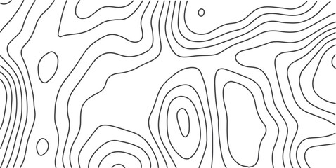 Modern Wavy white topography abstracted on a white backdrop. cartography topographic map. Topographic map background geographic line map.