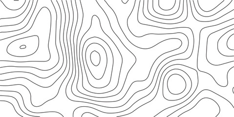 Topographic map background geographic line map with elevation assignments. Topographic map lines, contour background. topo map texture. Dense lines, Background of the topographic map. 