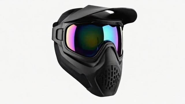 Paintball mask.
