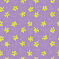 Seamless floral pattern, vintage background