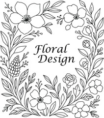 vintage floral background