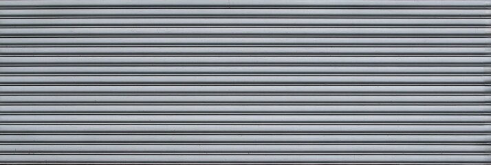 Obraz premium Gray Metal Shutter Door Texture