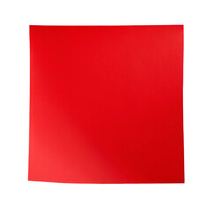 blank red paper