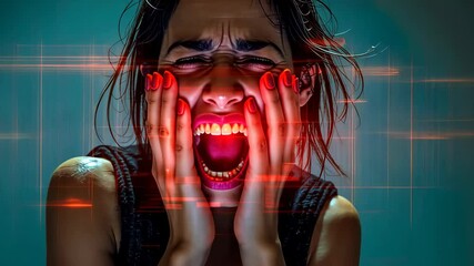 Panic Attack, stress response, emotional distress. Fear management. Blood vessels constrict during anxiety. Heart rate increases with stress. Mental health affects physical state.