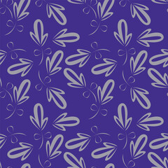 Seamless floral pattern, vintage background