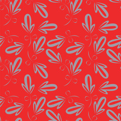 Seamless floral pattern, vintage background