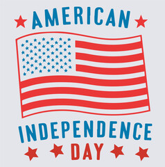 USA Independence Day t shirt design silhouette vector art illustration, 4th July independence day