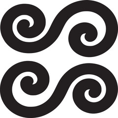 Obraz premium Lightning bolt icon vector illustration for energy power electric symbol graphic design logo template silhouette