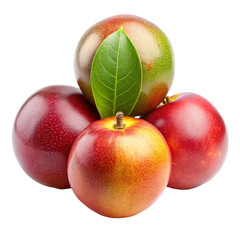 Fototapeta premium red apples isolated