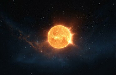 The Radiant Sun in the Cosmic Expanse