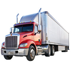 truck on a white background