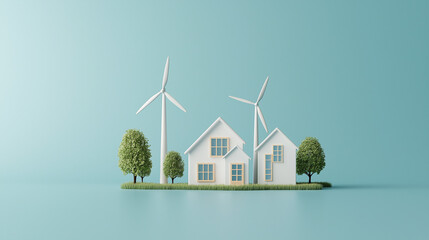 AI generator images of Engineer monitoring wind turbine in high tech control room. Engineers are using artificial intelligence technology to monitor wind turbines, aiming to conserve energy, address e