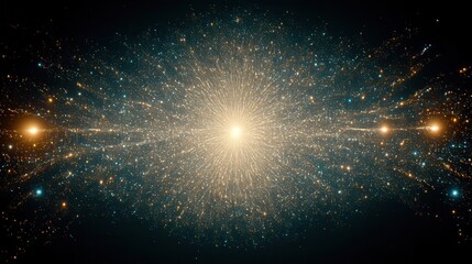 Cybersecurity war room displays advanced threat detection and containment measures in a digital void