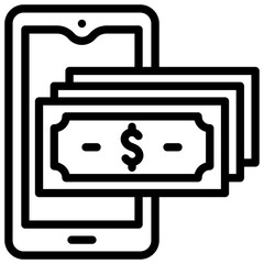 Mobile Money Icon