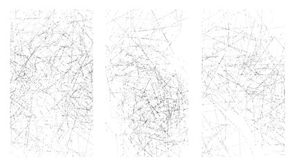 Abstract grunge line texture. old canvas pattern textured for overlay or screen scratch effect Overlay textures set stamp with grunge effect. Old damage Dirty grainy and scratches.