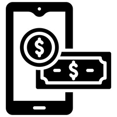 Mobile Money Icon