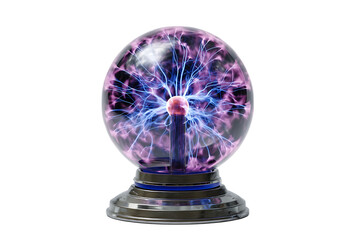 Plasma ball light, energy, science, technology.