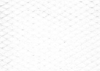 Plastic wrap air bubble transparent texture.  Packaging material background. 