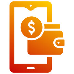 Mobile Wallet Icon