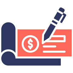 Bank Check Icon
