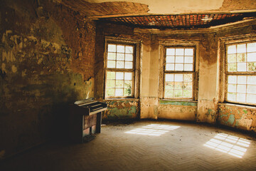 old abandoned house