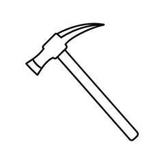 hammer line art