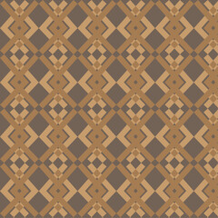 Geometric Harmony: Abstract Interplay of Earthy Tones