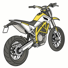 Fototapeta premium husqvarna 701 supermot