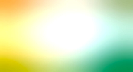 A soft gradient background with shades of orange yellow white and green creating a blurred effect