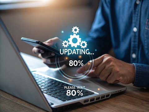  Software Updating Process: Laptop and Phone Synchronization