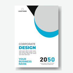 Poster flyer pamphlet brochure cover design layout space for photo background, vector illustration template in A4 size.	
