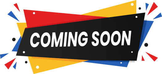 Clean and Strong Coming Soon Banner for Digital Store Announcements or Business Rebranding
