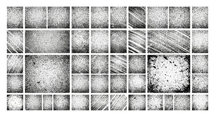 Collection of 30 High-Resolution Grunge Textures Grainy, Scratched, and Distressed Backgrounds Perfect for Design Projects