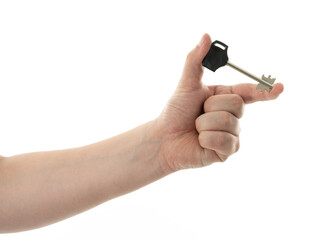 Person holds a key between fingers showcasing the importance of unlocking potential in various...