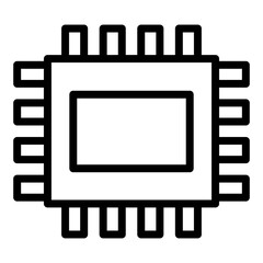 cpu vector icon