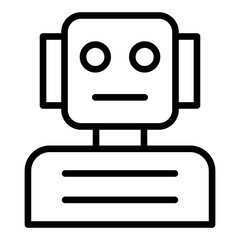 robot vector icon