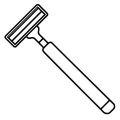 Barber Razor Line Art Icon