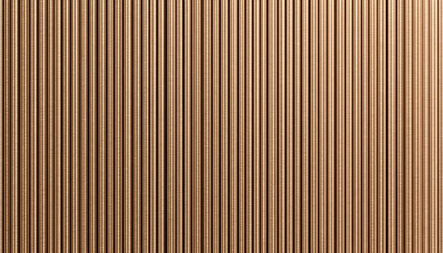 Close-up of parallel, light brown, textured strips